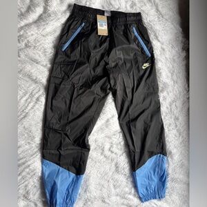 Nike Windrunner Woven Lined Pants Black Blue DX0653-010 XL DSWT